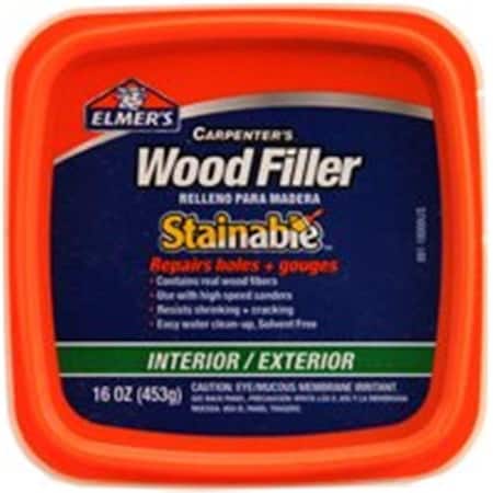 Elmers Elmers Products E891 Stainable Wood Filler Tube; Pint 1880285